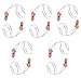 12pcs Penis Whistle Necklaces with Pink Ribbon White Feather Hens Night Novelty Bachelorette Party Girls Night Out Willy Dicky Pecker for Wedding Party Favor Hen Showers (12)