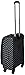 Kenneth Cole Reaction Dot Matrix Lightweight Expandable 4-Wheel Spinner Luggage, Black, 20-Inch Carry On