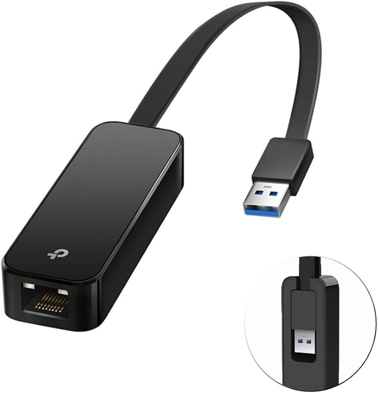 UE306 Adattatore USB Ethernet Gigabit RJ45 USB 3.0 Portatile per PC