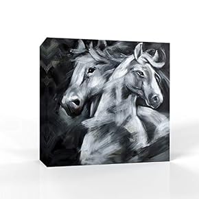 Black and White Artwork Pictures Home Wall for...