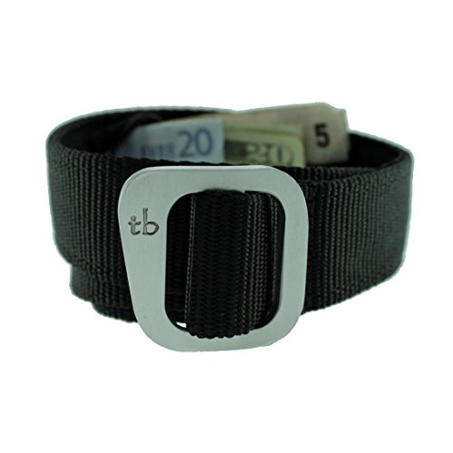 Dakota Money Belt made in USA by Thomas Bates (Black)
