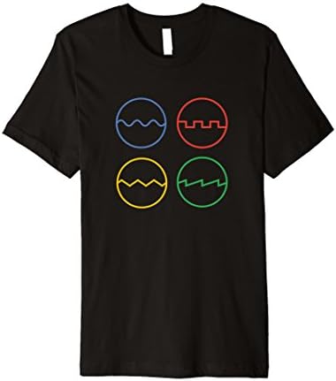 Waveform Modular Synthesizer T-Shirt Premium