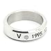 Fanstown-BTS Kpop Titanium Ring Necklace with BTS 2pc Pocket lomo Cards V