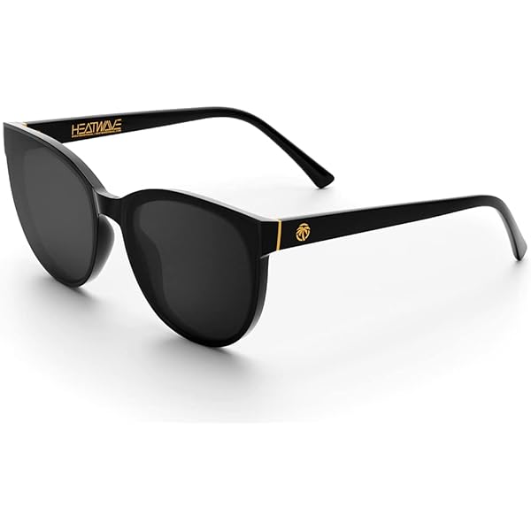 Amazon.com: Heat Wave Visual Apollo Sunglasses in Black Lens
