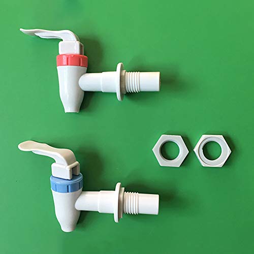 ?Water Dispenser Tap Maserfaliw Universal Plastic Push Type Cold Hot Water Dispenser Tap Faucet Replacement - Blue, Housewares, Offices, Outdoor, Holiday Gifts. - Thumbnail 6