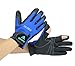 Posa 2 Cut Fingers Fishing Gloves Skidproof Sun Protection Fishing Tackle for Fly Fishing Ice Fishing Hunting Riding Cycling XL