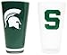 NCAA Michigan State Spartans 20oz Insulated Acrylic Tumbler Set of 2