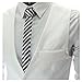 Zicac Men's Top Designed Casual Slim Fit Skinny Dress Vest Waistcoat (XXL,White)
