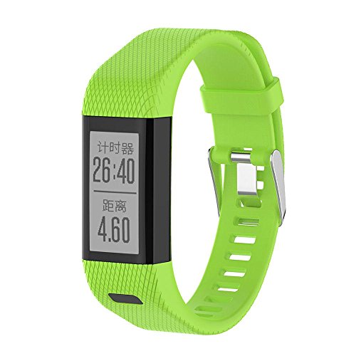 KOBWA Replacement Bands for Garmin Vivosmart HR+ Smart Watch,Soft Silicone Bracelet Sport Strap WristBand Accessory with Screwdriver for Garmin Vivosmart HR+
