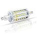 Bonlux R7S LED J Type 78mm Double Ended 5 Watt Warm White Tungsten Halogen Bulb 50W Replacement J78 LED Light Bulb(pack of 2)