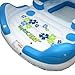 Tropical Tahiti Inflatable Floating Island 6-Person Capacity