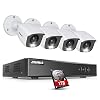 ANNKE FC200 8CH 1080p Full Color Night Vision CCTV Camera System, 5MP H.265+ Surveillance DVR and 4X FHD 2MP Outdoor…