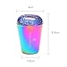 BORN PRETTY Nail Stamper holographic Head colorful Handle Shining Clear Silicone Stamper for Nail Art Stamping Plate