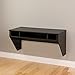 Wall Mounted Designer Floating Desk in Washed Ebony