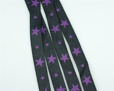 purple shoe laces