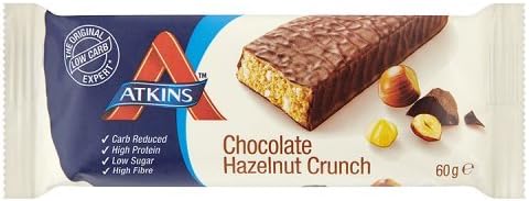 Atkins Advantage Chocolate Hazelnut Crunch Bar, 60g