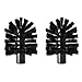 Brush Hero BH107 Replacement Brushes, Pair (Soft- Black/Black) primary