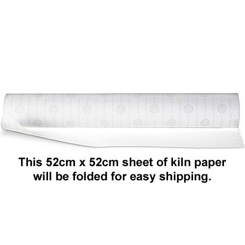 Folded Bullseye ThinFire Kiln Shelf Paper 52cm x 52cm Qty 1 Amazon.co.uk Kitchen & Home