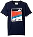 Lacoste Men's Sport Geometric Stripe Graphic T