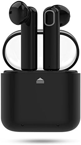 Upgraded Bluetooth 5.0 Wireless Earbuds, Bluetooth Headphones with 35 Hour Playtime Deep Bass HiFi 3D Stereo Sound, Built-in Mic Earphones with Portable Charging Case for Smartphones and Laptops