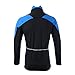 ARSUXEO Winter Warm UP Thermal Fleece Cycling Jacket Windproof 15F Blue Size X-Large