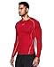 Under Armour Men's UA HeatGear® Armour Long Sleeve Compression Shirt SM Red