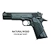 Altamont 1911 Grips - Crocback - Full Size 1911 Wood Grips w. Ambi Safety fits Most Commander, Standard & Government 1911 Models - Made in USA