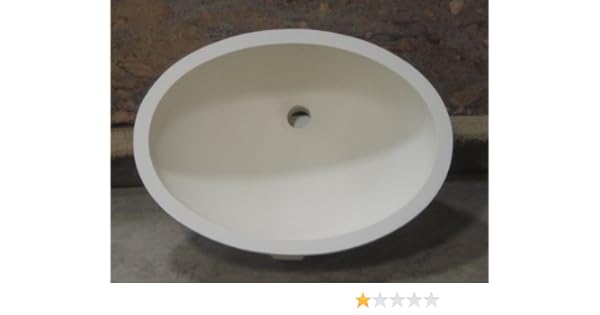 Silgranit Transolid Solid Surface Undermount Osaka 2 Vanity Sink