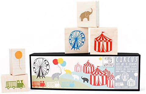 Yellow Owl Workshop Stamp Set - Circus