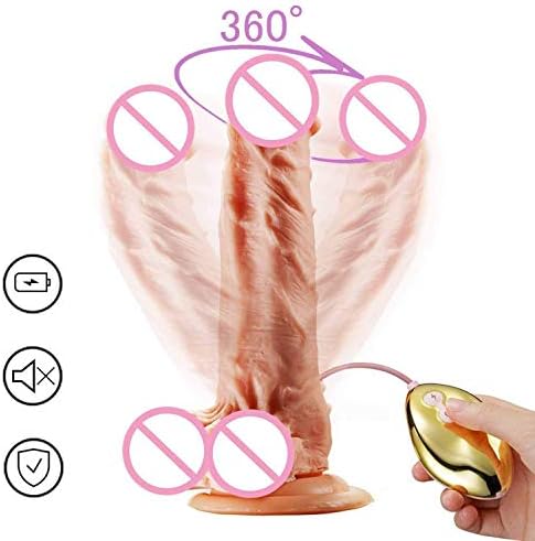 YFAKETR Heating Ví-bratór Big Pê-NIS Rotating an-âl Realistic Suction Cup M-asturbator for Women Horse Cock Adult Lovetoy,A Climax85Mmx38Mm T-Shirt