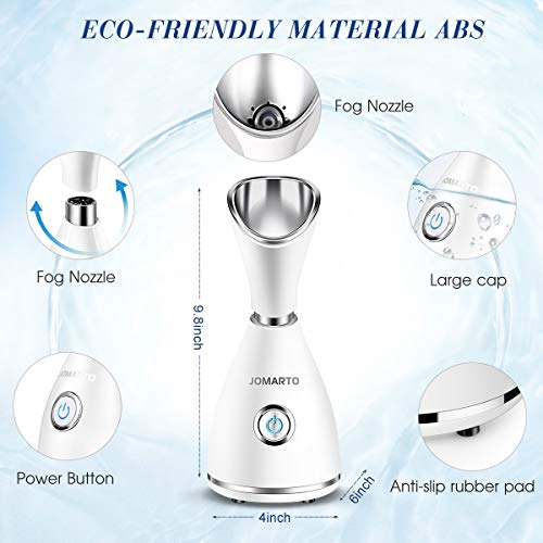 Facial Steamer, JOMARTO face steamer for Facial Deep Cleaning, Home