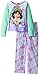 Disney Big Girls' Princess Jasmine Glittering Gold 2-Piece Pajama Set, Teal, 8