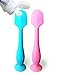 Bumco Diaper Cream Spatula (2-Pack) - BPA-Free Diaper Bag Essentials, Soft & Flexible Butt Spatula Baby, Mom-Invented Butt Paste Spatula, Diaper Cream Applicator, Bumco Baby Bum Brush, Diaper Spatula