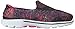Skechers Performance Womens Go Walk 3 Glisten Walking Shoe,Black/Multi,10 M US