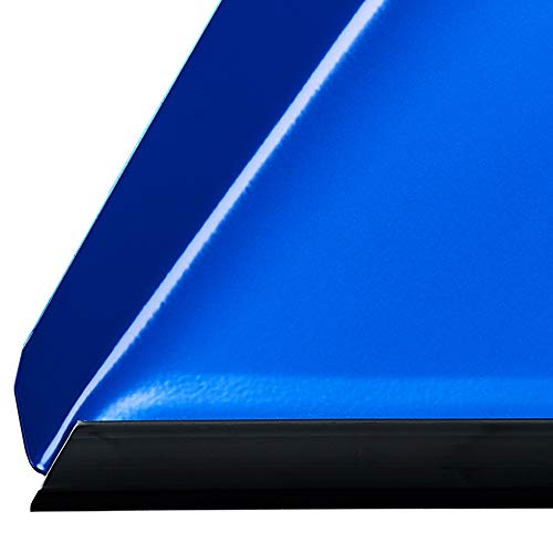 V7 Kehr-Schaufel mit Gummilippe zum Aufsammeln von Schmutz, Zubehör für V7 Hand-Feger, blau – Bild 2