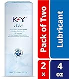 K-Y Jelly Personal Lubricant, 4 oz (2 Boxes)