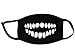 Super Hunter Outdoor Protective Cartoon Teeth Cotton Face Mouth Mask Suitable for Adults