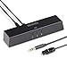 Bluetooth Transmitter & Receiver, EUASOO 2-in-1 Bluetooth Audio Adapter Wireless Transmitter, AptX Low Latency, Pair 2 Devices in TX, Digital Optical RCA AUX 3.5mm TV PC BT Headphones Speakers
