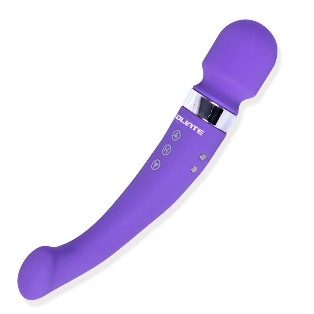 GOLIATE Apollon Magic Wand Massager Premium Vibrator Rechargeable Wireless Sex Toy for Women and Couple - Pleasure Mode: 100% Silicone Medical, Waterproof, odorless, Guaranteed - sextoys4 Woman