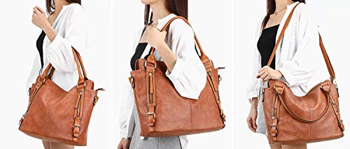 Handbag for Women Large Capacity Hobo Shoulder Bag Leather Tote Bag
