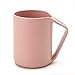 eoocvt 4pcs Eco Friendly Healthy Wheat Straw Biodegradable Plastic Cup Mug for Water, Coffee, Milk, Juice, Tea (1pc, fl.13.5oz) (4 Cups)