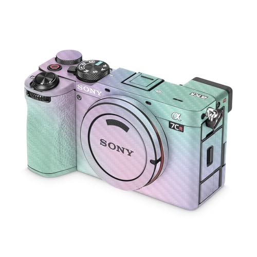 Carbon Fiber Camera Skin Compatible with Sony Alpha 7CR Camera (2023) - Cotton…
