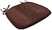 Brentwood Plush Memory Foam Chairpad, Chocolate