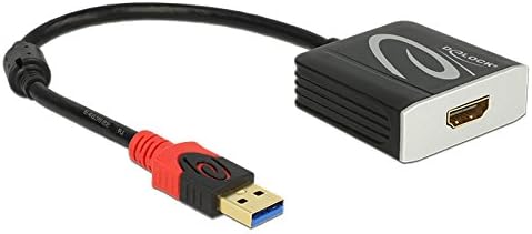 DeLOCK 62736 Adaptor Cable USB 3.0 Male to HDMI Female Black