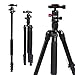 Camera Tripod, ZOMEI 62.5” Lightweight Alluminum Alloy Monopod with 360 Degree Ball Head, Quick Release Plate and Carrying Bag for Canon, Nikon, Samsung, Phone, Camcorder, Projector(Black)