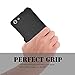 BLU Energy X2 Case, IVSO BLU Energy X2 Case [View Window] [Full Range Protection] Linen Texture Slim Leather Case Cover for BLU Energy X2 Phone (Black)