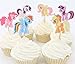 24 My Little Pony Cupcake Toppers Picks