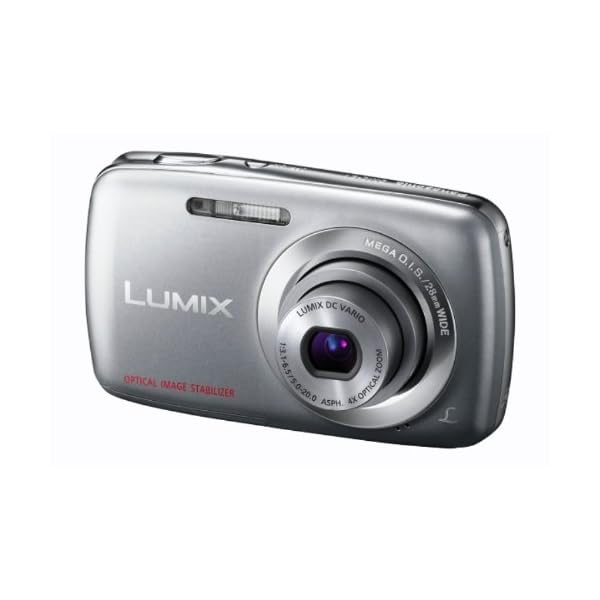 Panasonic Lumix DMC-S1 Kompaktkamera, 12,1 MP, 1/2,33 Zoll, 4000 x 3000 Pixel, Grau, Digitalkameras (12,1 MP, 4000 x…