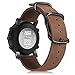 Fintie Suunto Watch Band Compatible with Core, Leather Strap Replacement Wrist Bands with Metal Clasp Compatible with Suunto Core Smart Watch, Vintage Brown