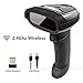 NETUM Wireless Barcode Scanner 2 in 1 2.4G Wireless & USB Wired 1D Laser Barcode Reader Handheld Bar Code Reader Cordless Rechargeable Bar Code Scanner for Computer MAC Laptop NT-1698W